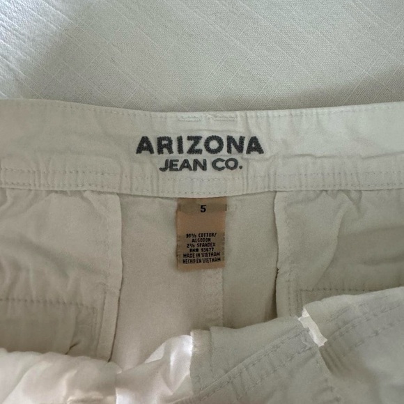 Vintage micro low rise Arizona white shorts - Picture 4 of 4